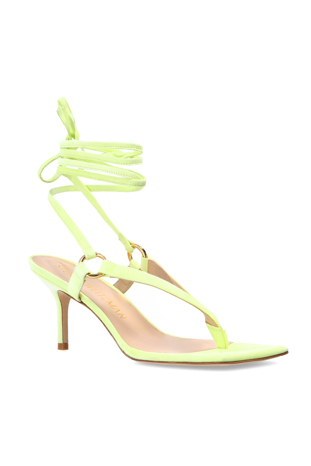 Stuart weitzman hot sale neon sandals